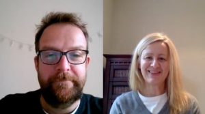 Mike and Michelle talking about men and loneliness