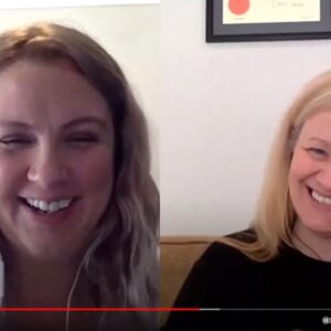 Two women on YouTube discussing Anxiety